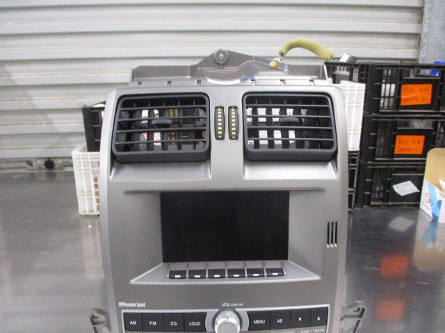 Ford Falcon BA/BF/XR6/XR8/FPV GT/Territory SX/SY Genuine ICC Stereo/6 Stack CD/A/C Controls Unit (GRAY) New Part.