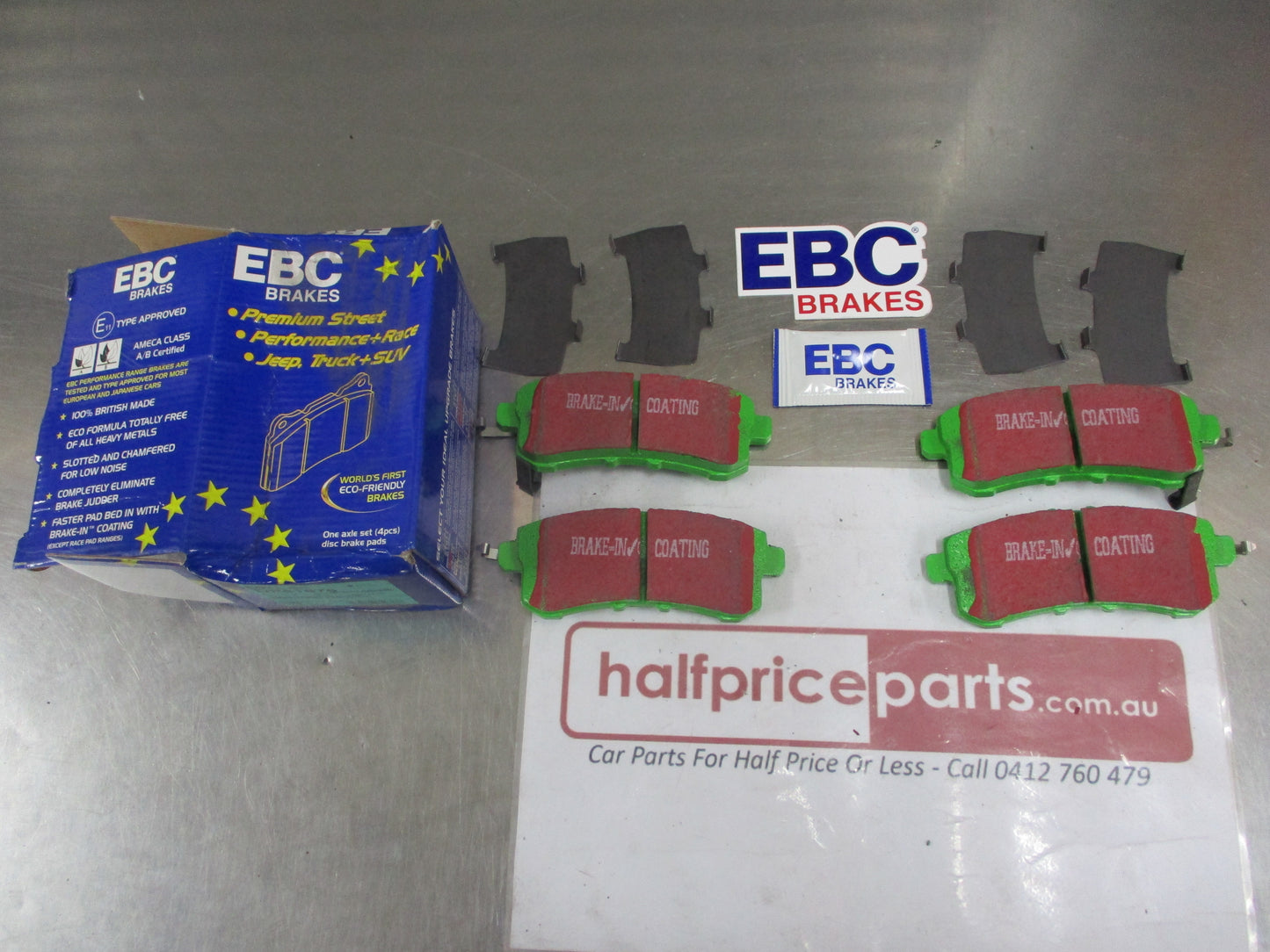 EBC Greenstuff Rear Disc Brake Pad Set Suits Nissan Patrol Y62 New Part