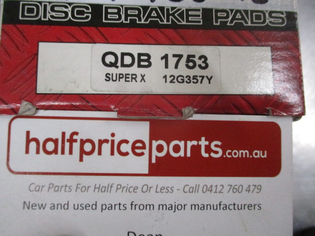 QFM Premium Front Brake Pad Set Suits Kia Credos/Carens New Part