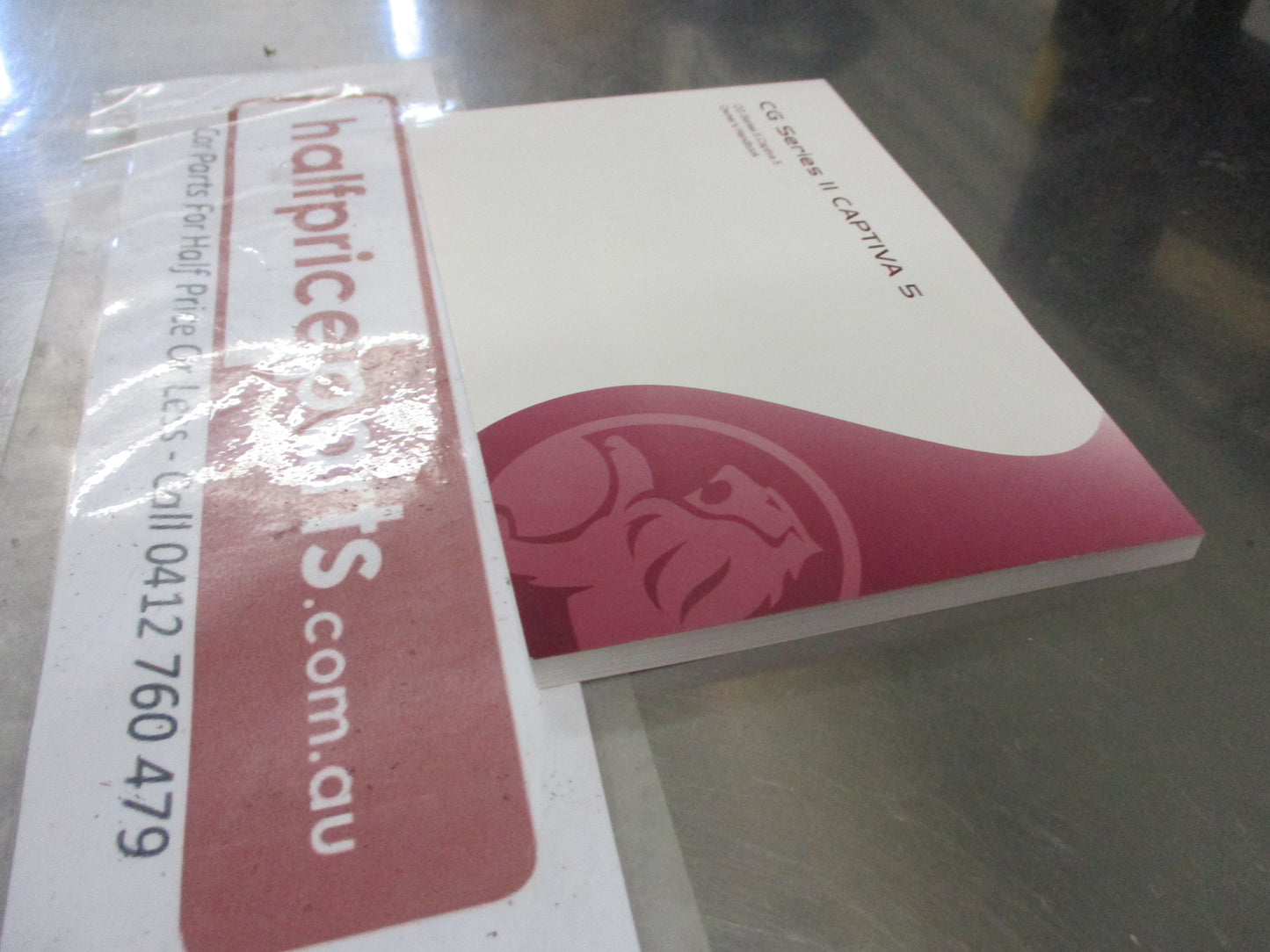 Holden CG Captiva 5 Series 2 Genuine Owners Manual New Part
