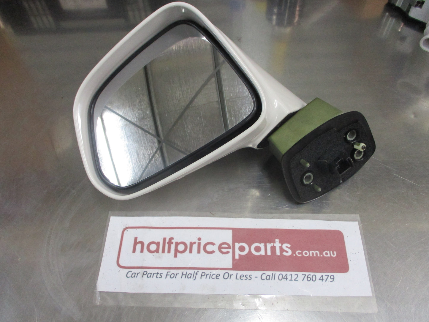 Holden CG Captiva Genuine Passenger Side Outer Mirror Assembly (White) New Part