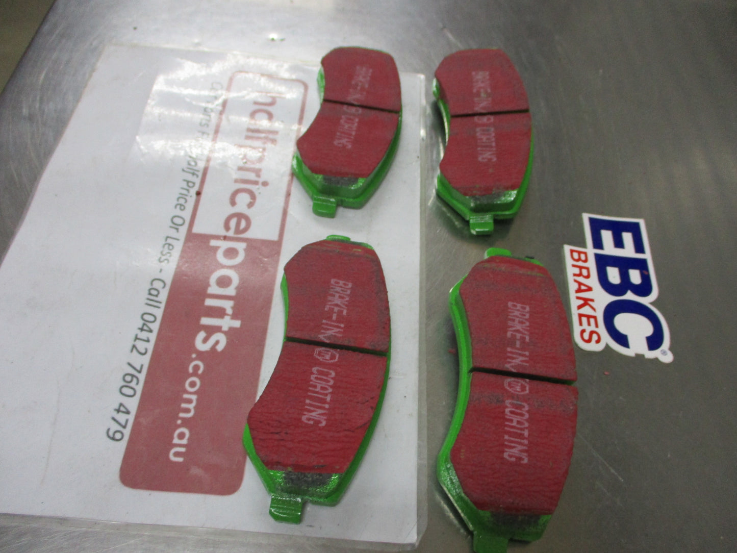 EBC Greenstuff Front Disc Brake Pad Set Suits Chrysler Voyger-Jeep Cherokee New Part