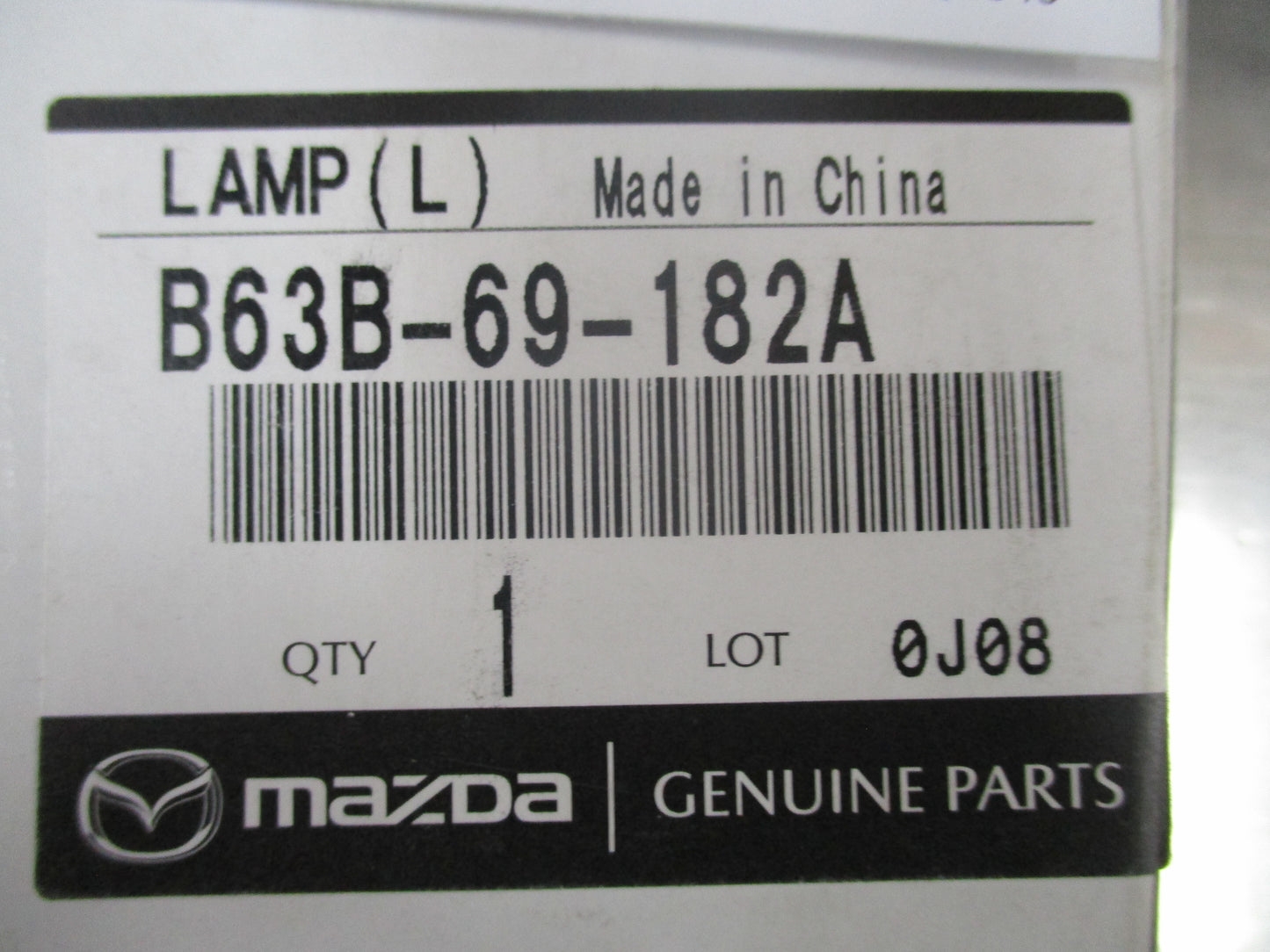 Mazda 6 & 3 Genuine Left Side (Passenger) Mirror Indicator New