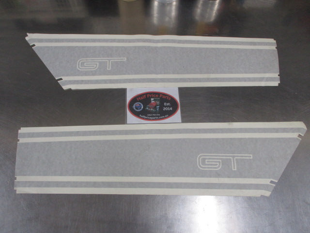 Ford FG GT-GTP Genuine Rear Door (ONLY) Stripe Kit Silver New Part