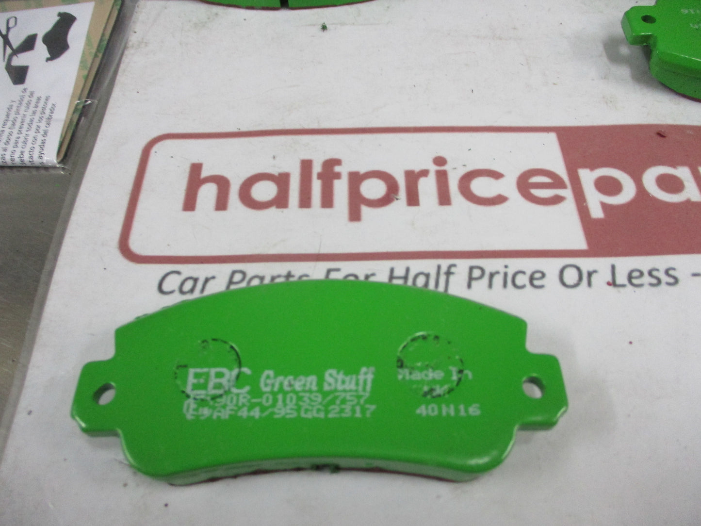 EBC Greenstuff Front Disc Brake Pad Set Suits Alfa Romeo 33-Arna-Nissan Pulsar N12 New Part