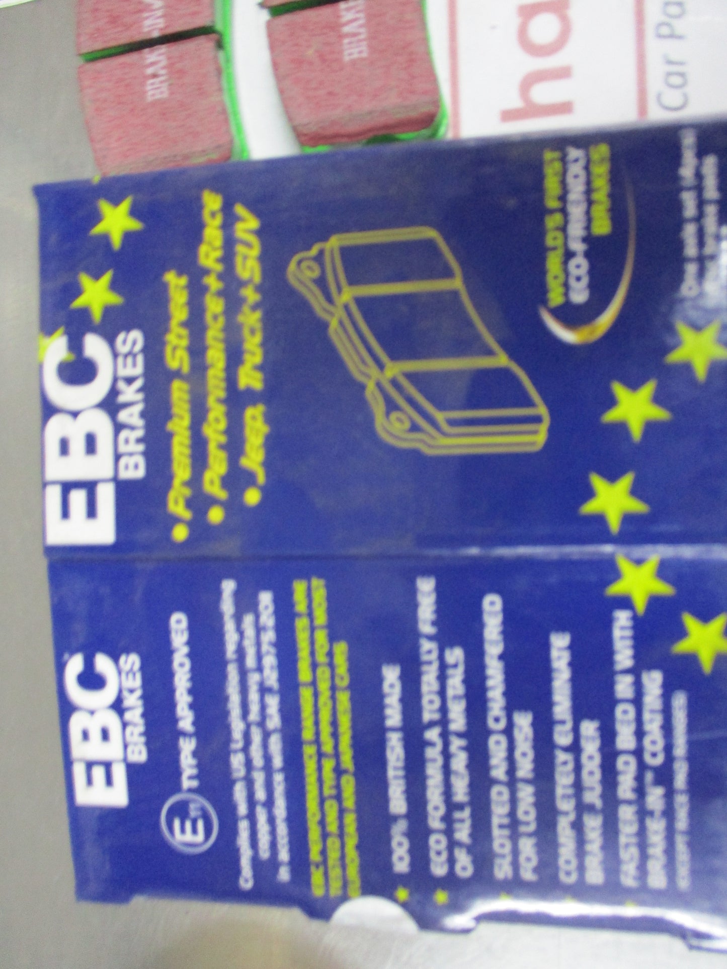 EBC Greenstuff Front Disc Brake Pad Set Suits Alfa Romeo 33-Arna-Nissan Pulsar N12 New Part