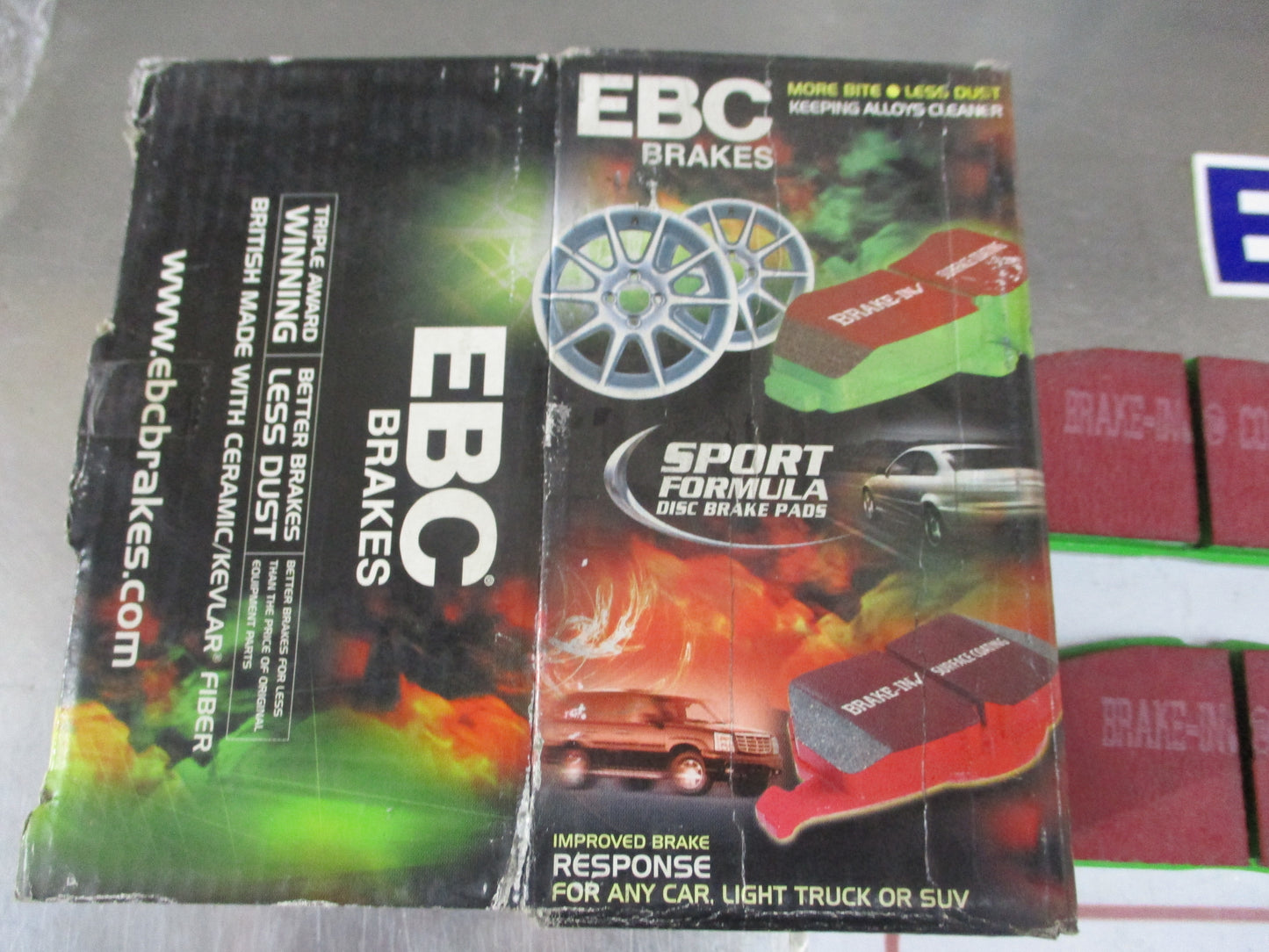 EBC Greenstuff Front Disc Brake Pad Set Suits Toyota Camry-Celica-Corolla-MR2-Starlet-Paseo-Tercel New Part