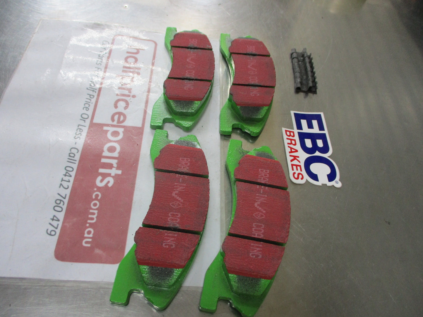 EBC Greenstuff Front Disc Brake Pad Set Suits Jeep Grand Cherokee New Part