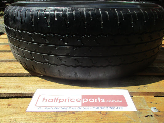 Toyota Hilux Genuine Steel 6 Lug Steel Rim And Tyre (Tyre Is Not RWC) Used Part