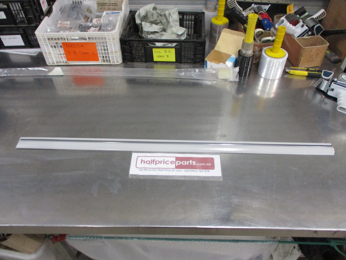 Holden VT/VX Commodore Calais Sedan-Wagon Genuine Left Hand Front Door Moulding New Part .