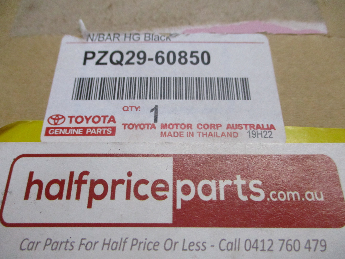 Toyota Landcruiser Prado VX/Kakadu Genuine Black Nudge Bar Kit With Light Pods New Part