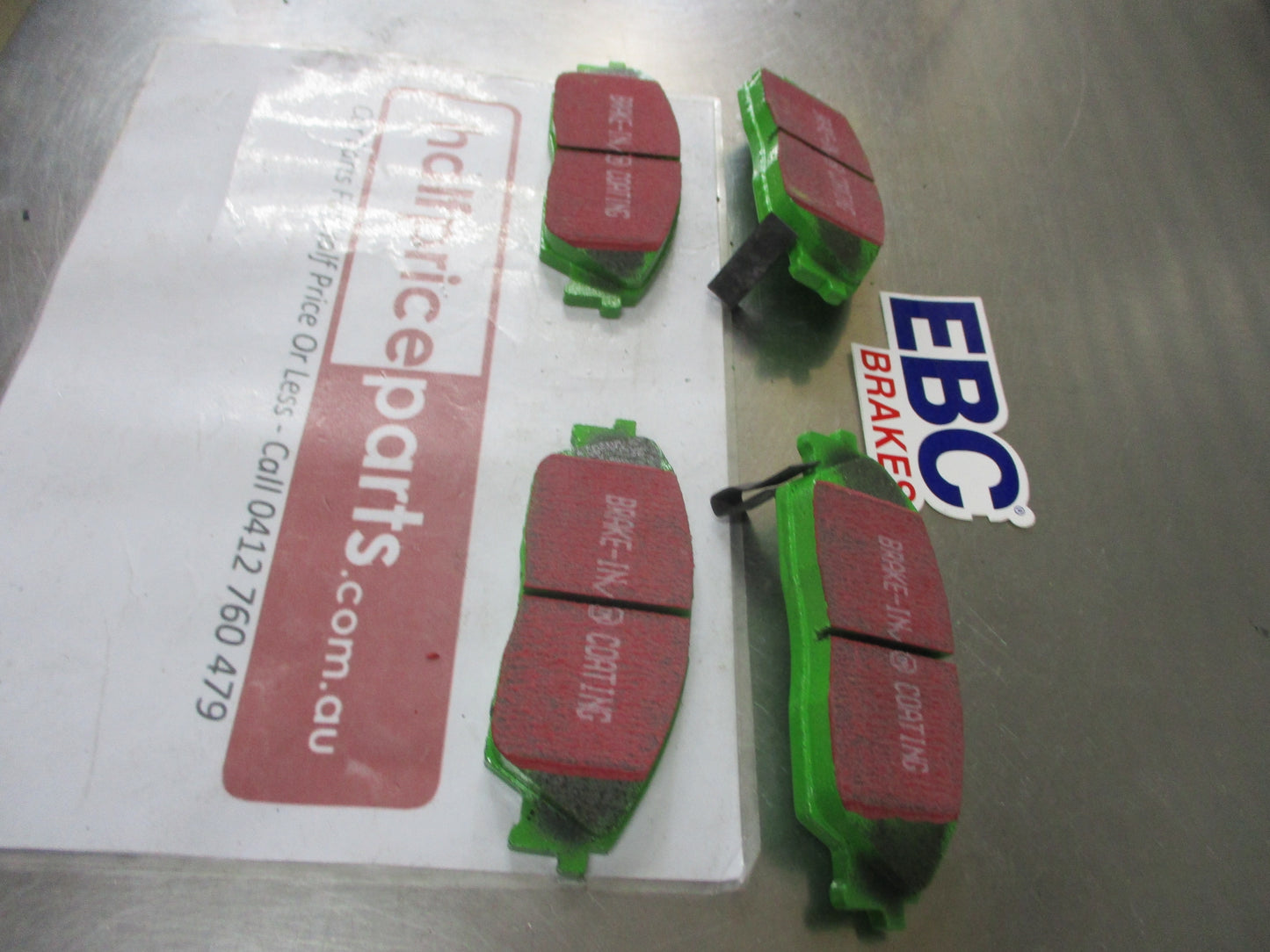 EBC Greenstuff Front Disc Brake Pad Set Suits Honda Civic-Integra-Prelude New Part