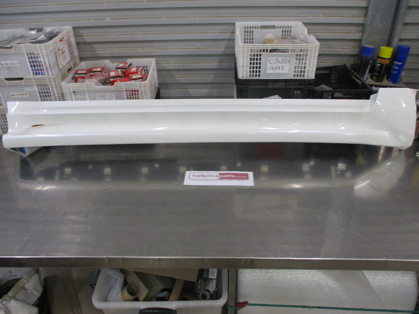Toyota Landcruiser 300 Series Genuine Right Hand Side Step Sub Assembly (Super White Pearl) New Part