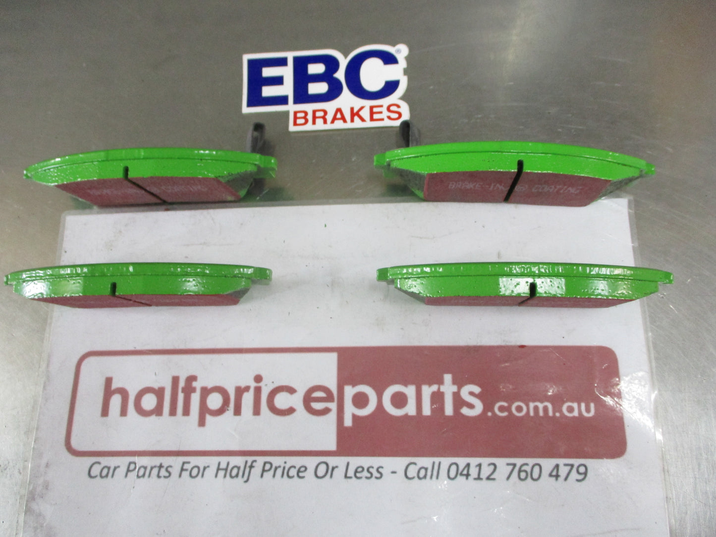 EBC Greenstuff Front Disc Brake Pad Set Suits Honda Civic-Integra-Prelude New Part