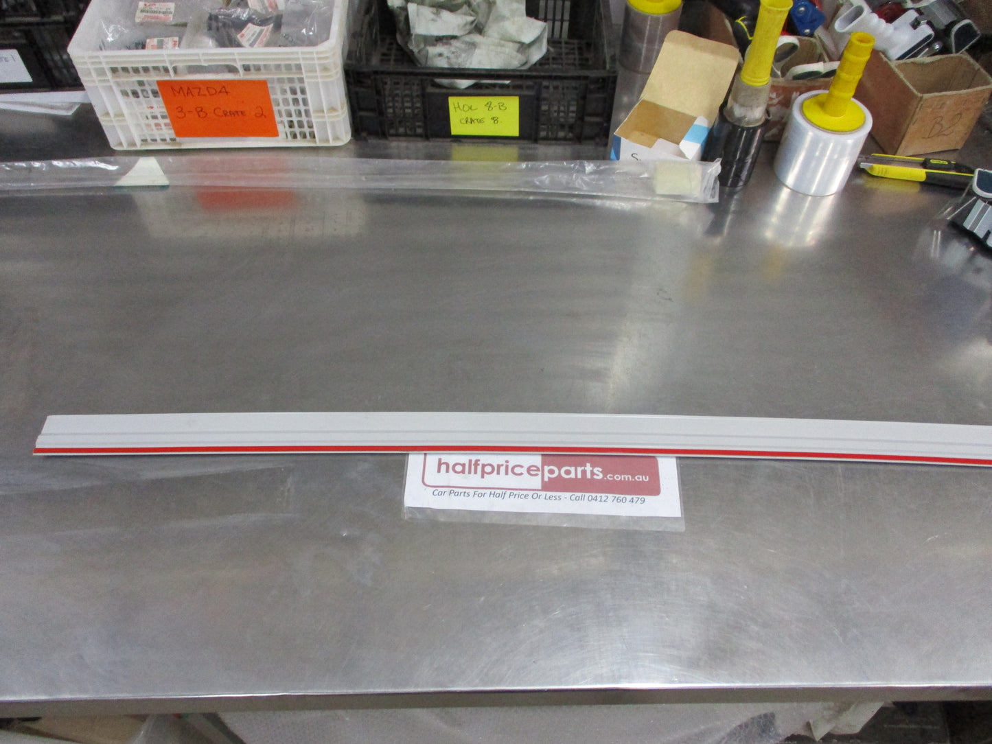 Holden VT/VX Commodore Calais Sedan-Wagon Genuine Left Hand Front Door Moulding New Part .