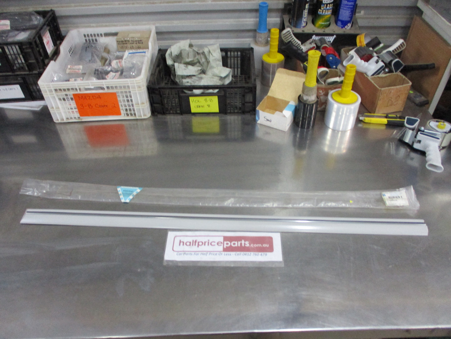 Holden VT/VX Commodore Calais Sedan-Wagon Genuine Left Hand Front Door Moulding New Part .