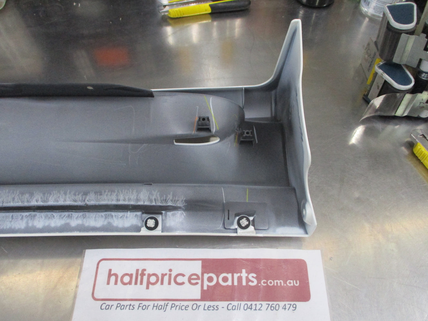Toyota Landcruiser 300 Series Genuine Left Hand Side Step Sub Assembly (Super White Pearl) New Part