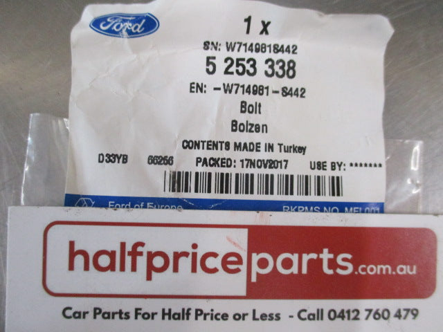 Ford Transit Genuine HB2 Bolt - New Part