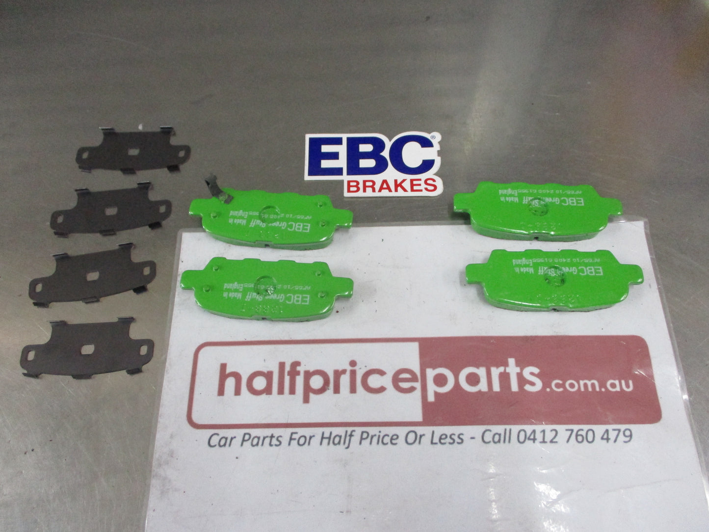 EBC Greenstuff Rear Disc Brake Pad Set Suits Nissan Pulsar-Qashqai-X-Trail/Renault Koleos/Suzuki Grand Vitara New Part