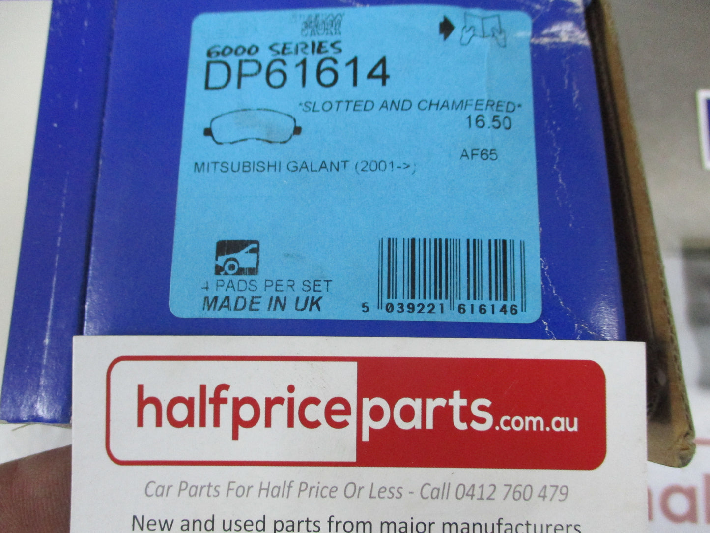 EBC Greenstuff Front Disc Brake Pad Set Suits Jeep/Mitsubishi/Peugeot/Dodge/Citroen New Part