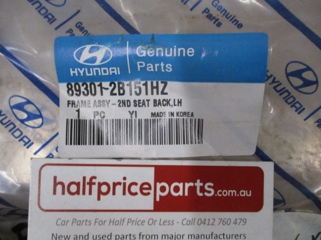 Hyundai Santa Fe Genuine Left Hand Second Seat Back Frame New Part