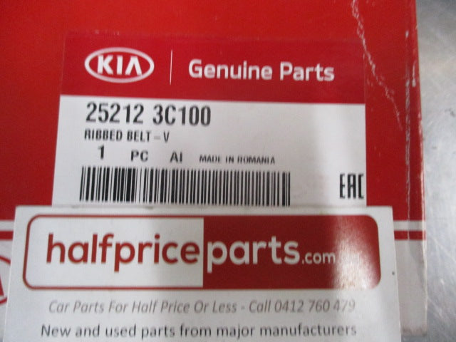 Kia/Hyundai Various Models Genuine Ribbed V Belt New Part