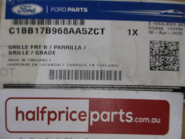 Ford Fiesta Ecoboost Genuine Chrome Upper Grille And Trim New Part
