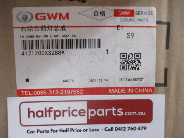 GWM Haval H2 Genuine Left Hand Front Xenon Head Light Assembly New Part.