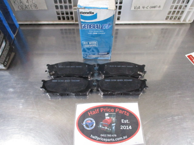 Bendix Front Brake Pads Suits Kia Rio New Part