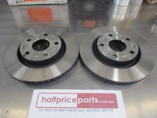 Holden VE/VF Commodore Front Disc Brake Rotors 298mm Pair 3.6Ltr V6 New Part