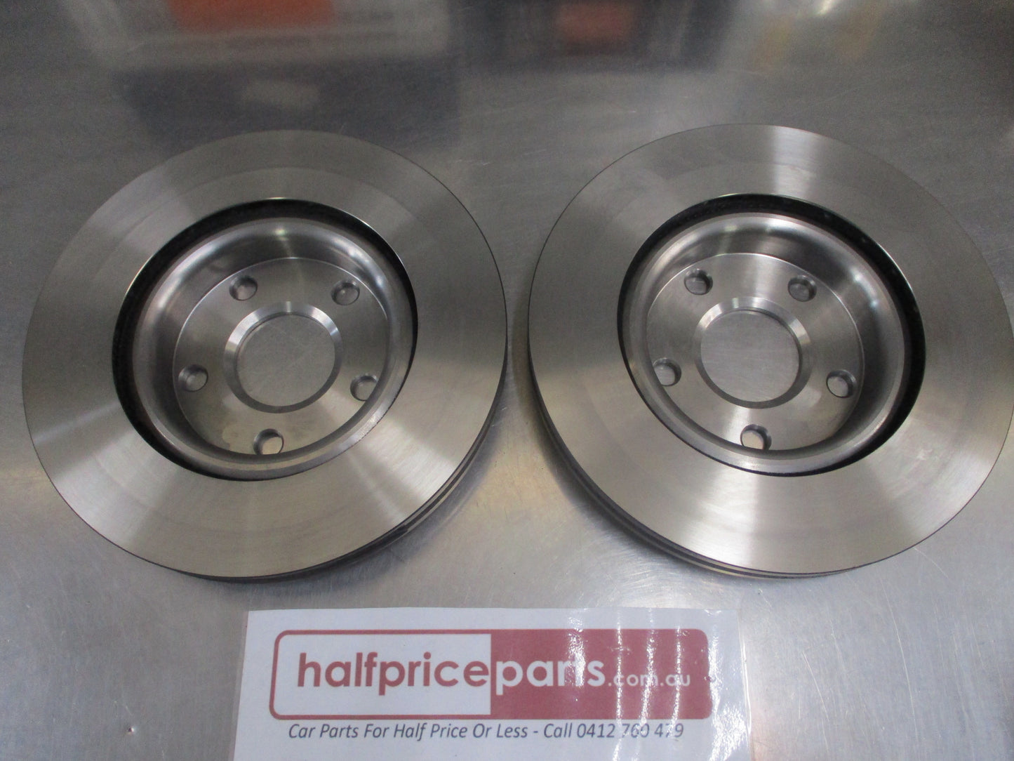 Holden VE/VF Commodore Front Disc Brake Rotors 298mm Pair 3.6Ltr V6 New Part