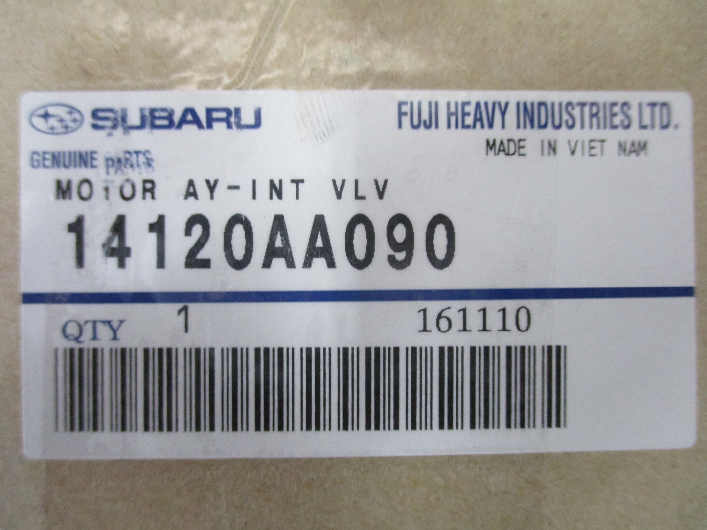 Subaru Impreza / Forester Genuine Fuel Injection Idle Air Control Valve Motor New Part