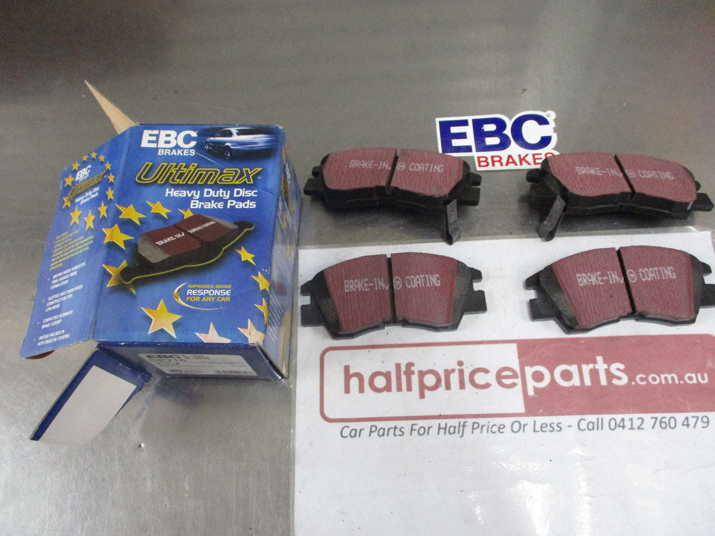 EBC Front Disc Brake Pad Set Suits Honda Civic-Integra-Legend-Prelude New Part