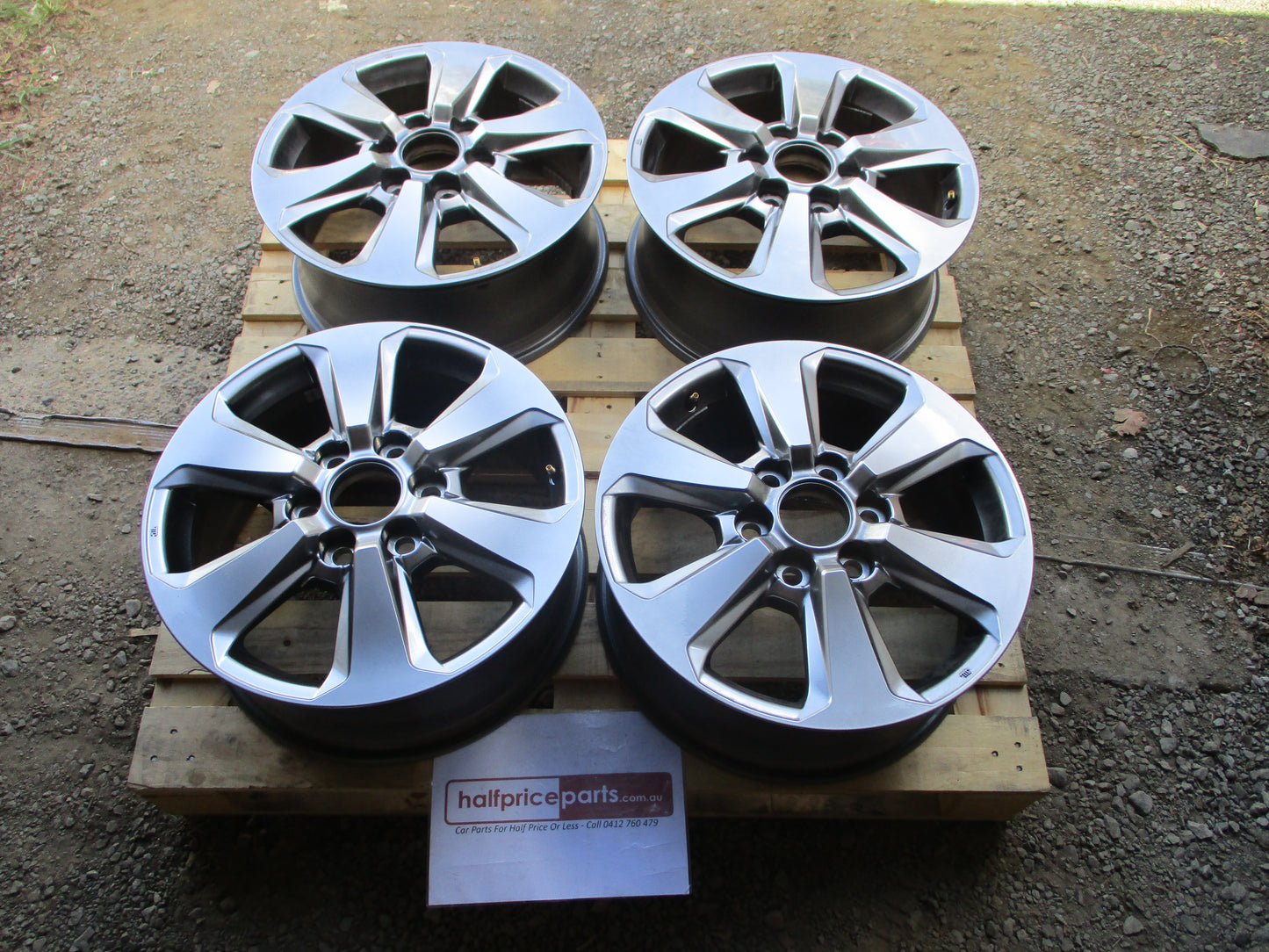 Toyota Landcruiser 300 Series Genuine Alloy Wheels Set 4 (No Caps) Used Part