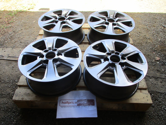 Toyota Landcruiser 300 Series Genuine Alloy Wheels Set 4 (No Caps) Used Part
