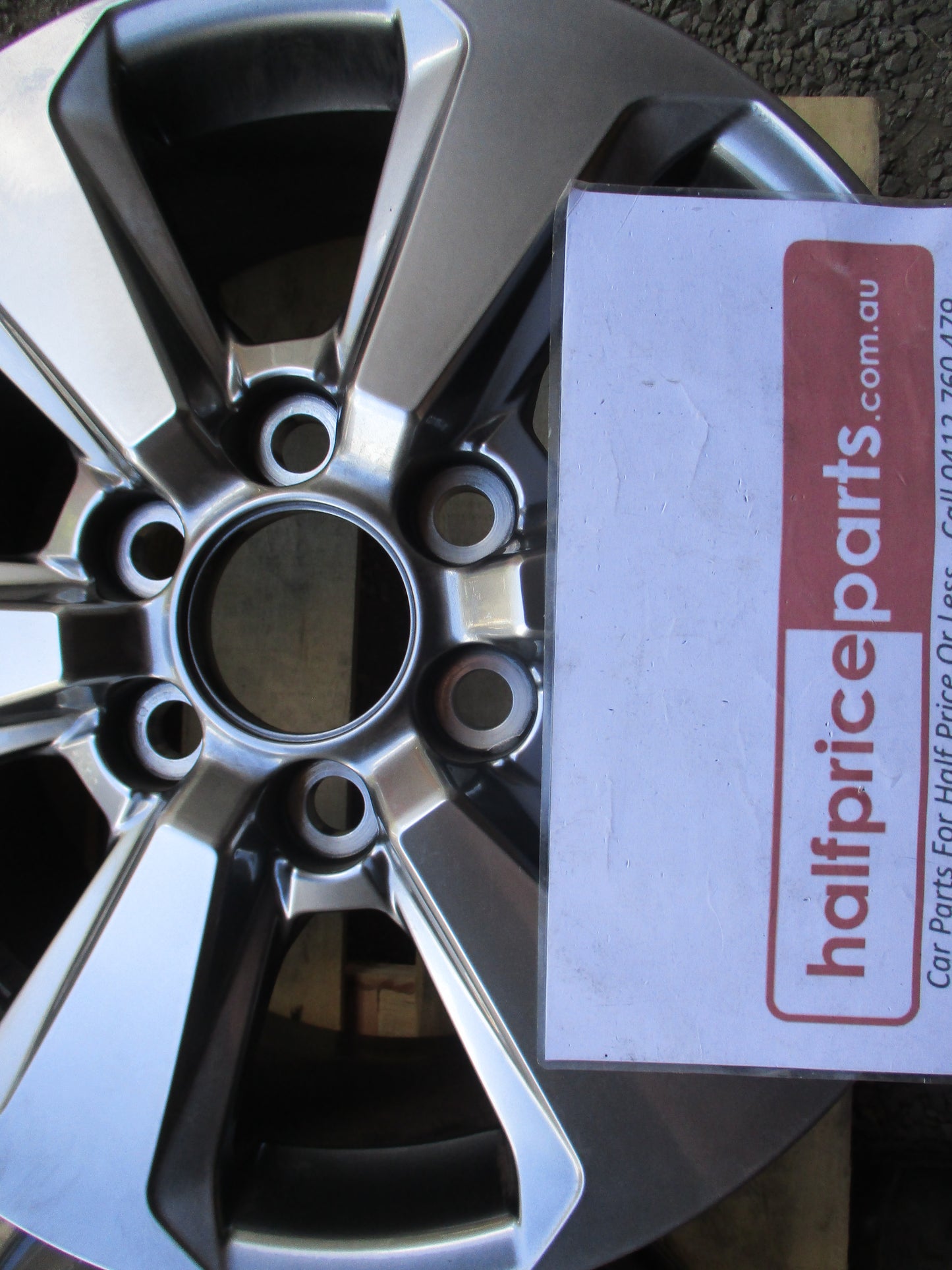 Toyota Landcruiser 300 Series Genuine Alloy Wheels Set 4 (No Caps) Used Part