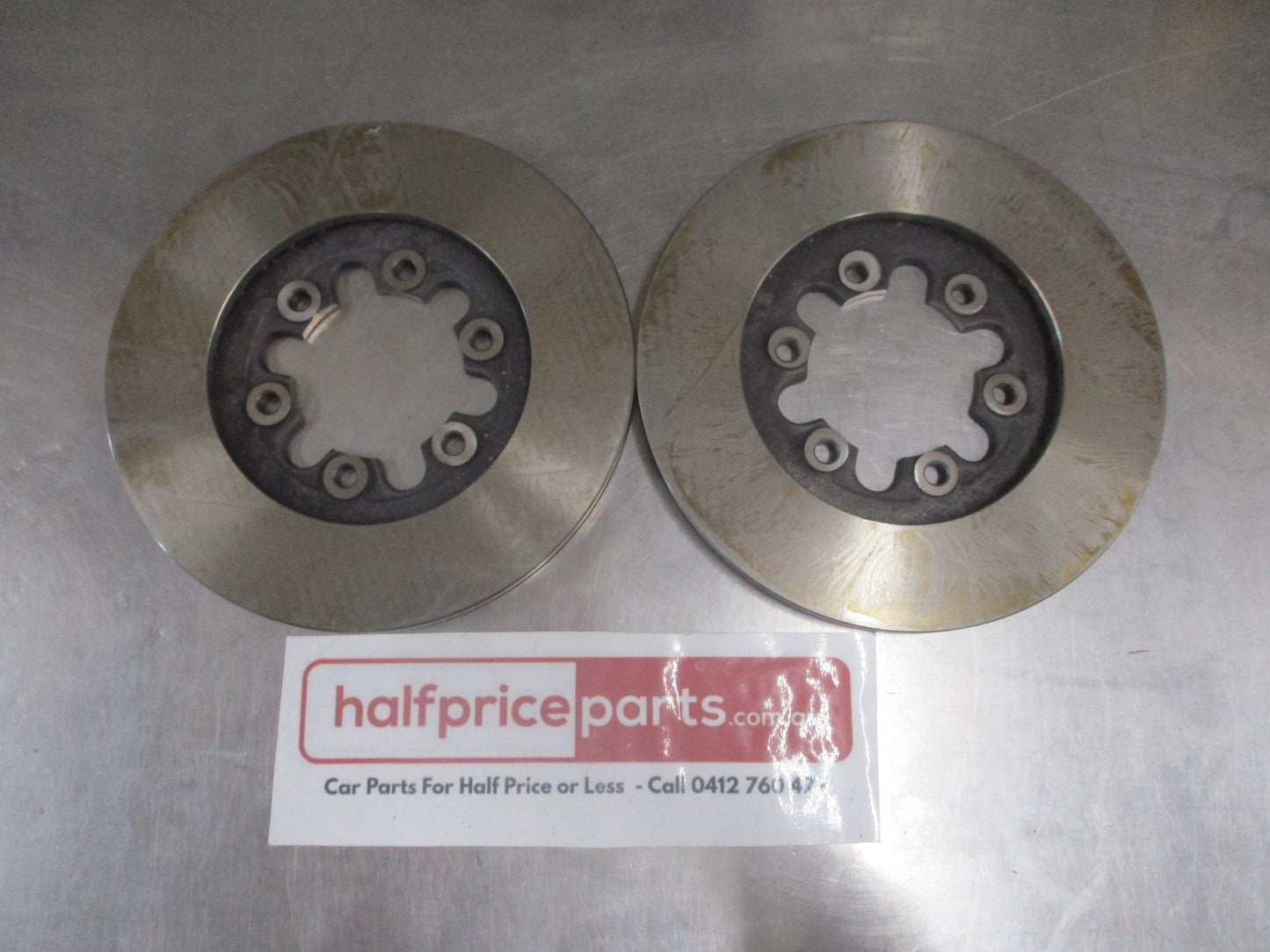 ACDelco Genuine Front Disc Vented Rotor Pair Ford Courier/Kia 2700/Mazda B-Series/BT-50 New Part