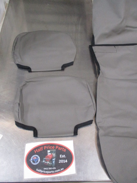 Tuffnut HD Canvas Rear Seat Covers Suits Holden Colorado/Isuzu D-Max New Part