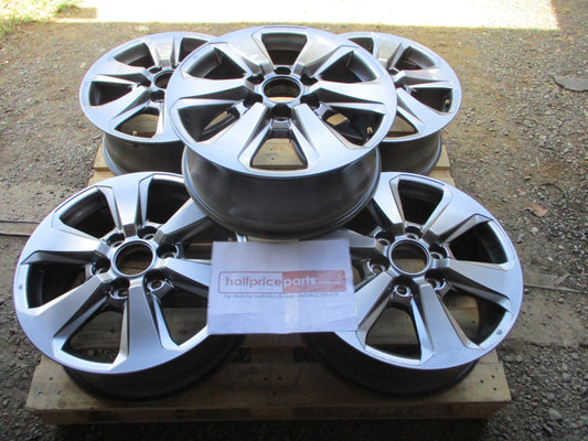 Toyota Landcruiser 300 Series Genuine Alloy Wheels Set 5 (No Caps) Used Part