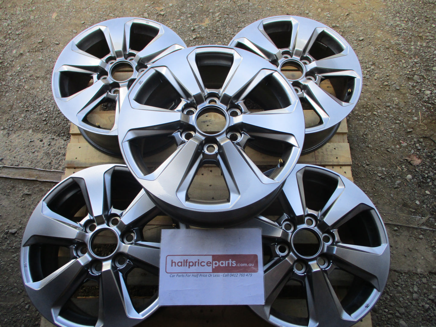 Toyota Landcruiser 300 Series Genuine Alloy Wheels Set 5 (No Caps) Used Part