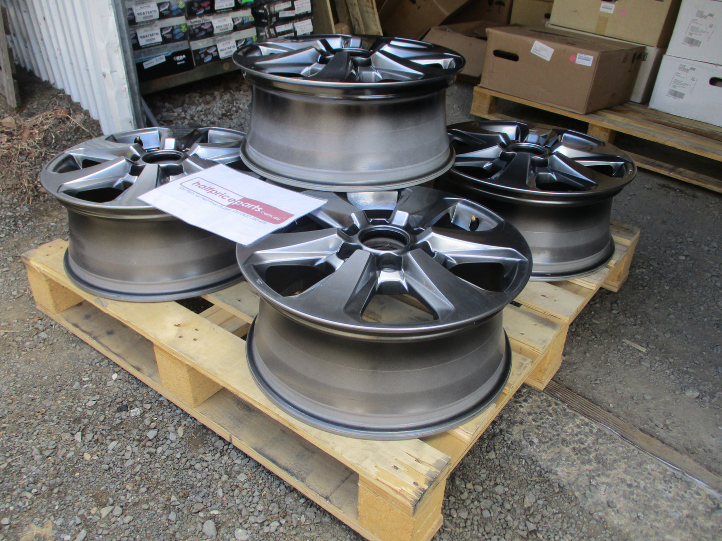 Toyota Landcruiser 300 Series Genuine Alloy Wheels Set 5 (No Caps) Used Part