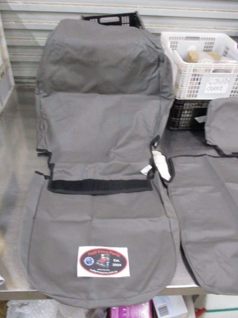 Tuffnut HD Canvas Front Passenger And Center Seat Covers Suits Mitsubishi Triton New Part