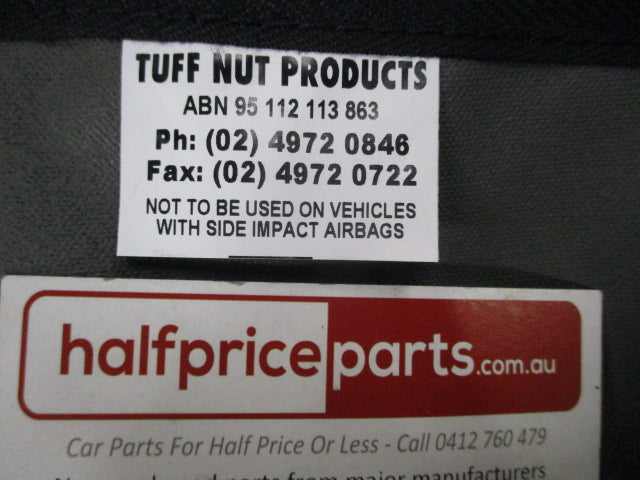 Tuffnut HD Canvas Front Passenger And Center Seat Covers Suits Mitsubishi Triton New Part