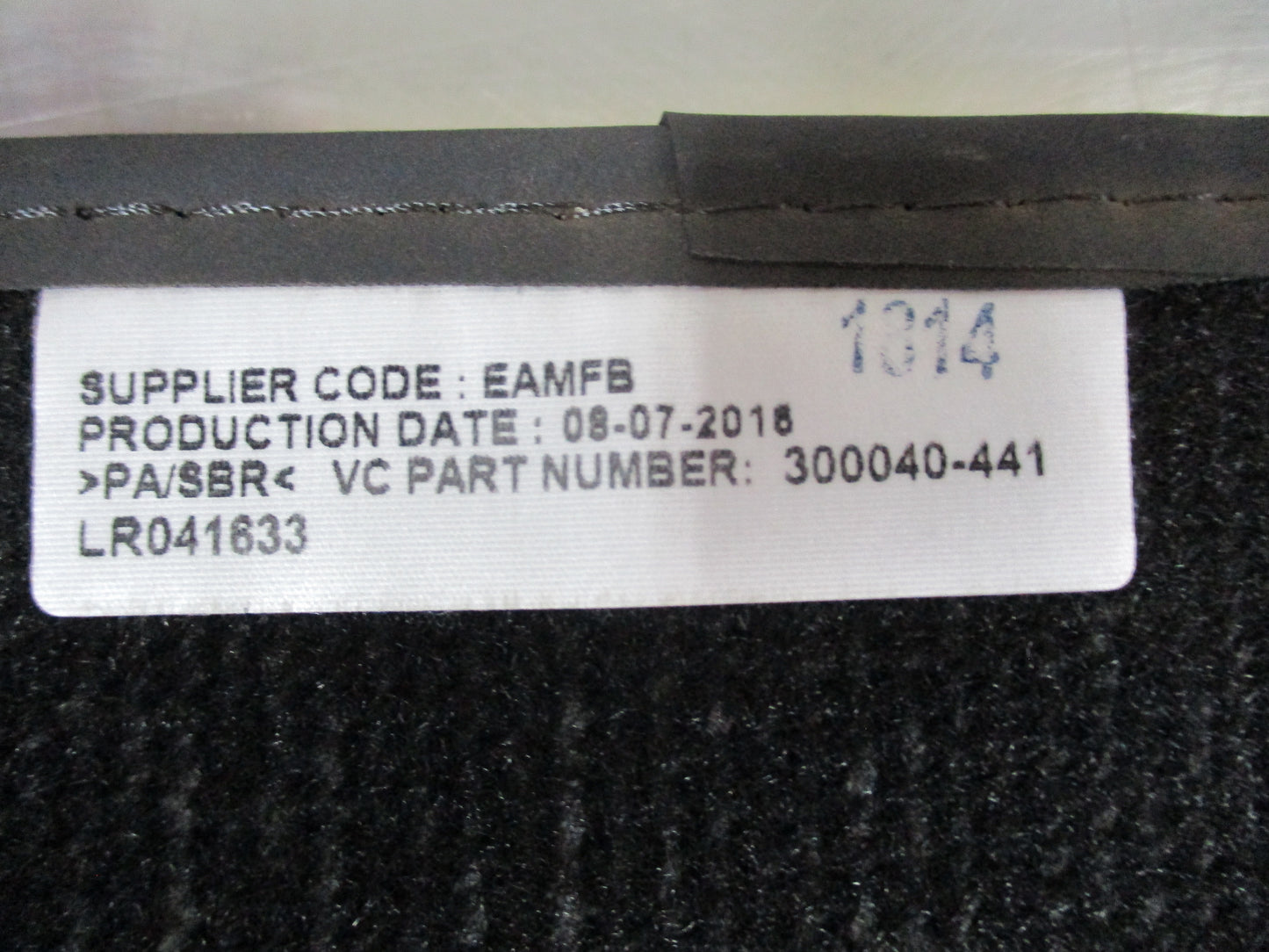 Land Rover Range Rover Sport Genuine Ebony Carpet Floor Mat Set -No Bag- New Part