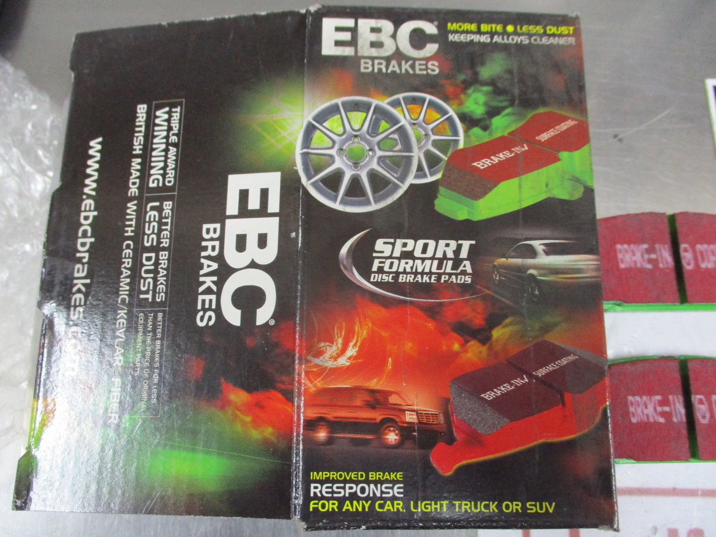 EBC Greenstuff Rear Disc Brake Pad Set Suits Ford Probe/Mazda 626/MX-6 New Part