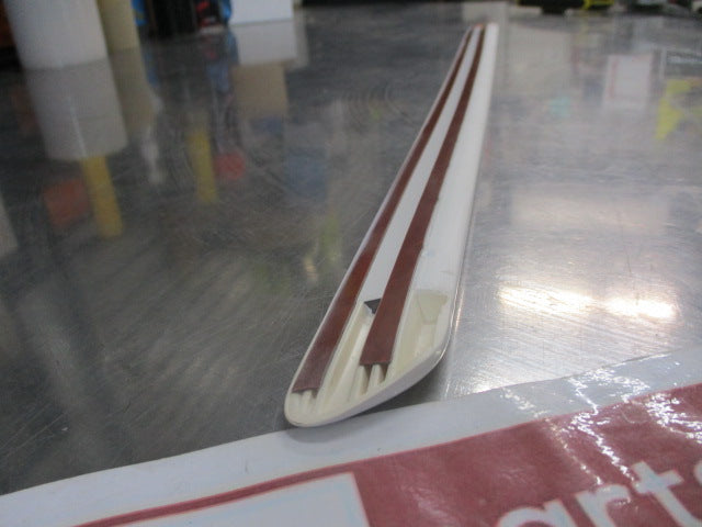 Ford Laser KQ Genuine Left Hand Rear Door Side Body Moulding (Factory WHITE) New Part