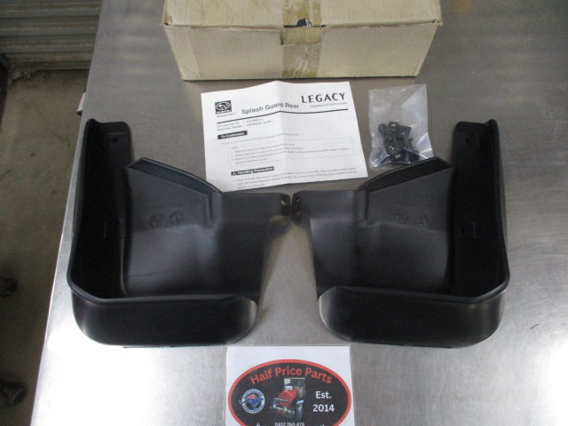 Subaru Outback MY02 Genuine Rear Mud/Splash Guard Set New Part