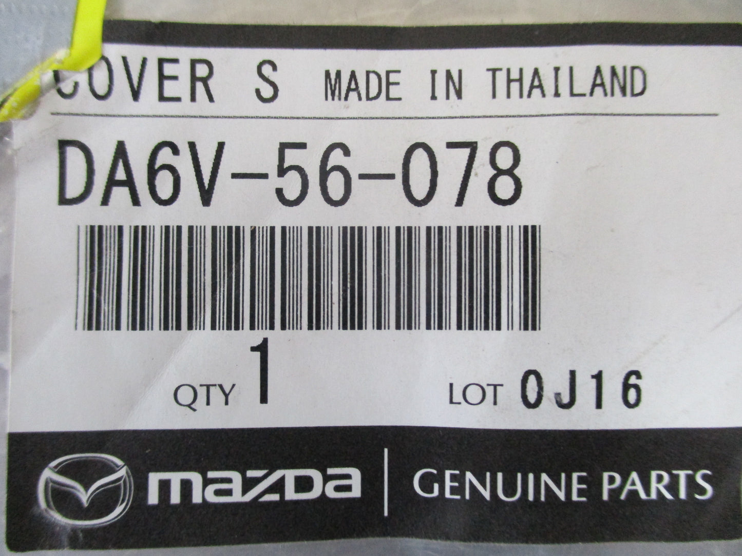Mazda CX-3 Genuine Access Panel New Part