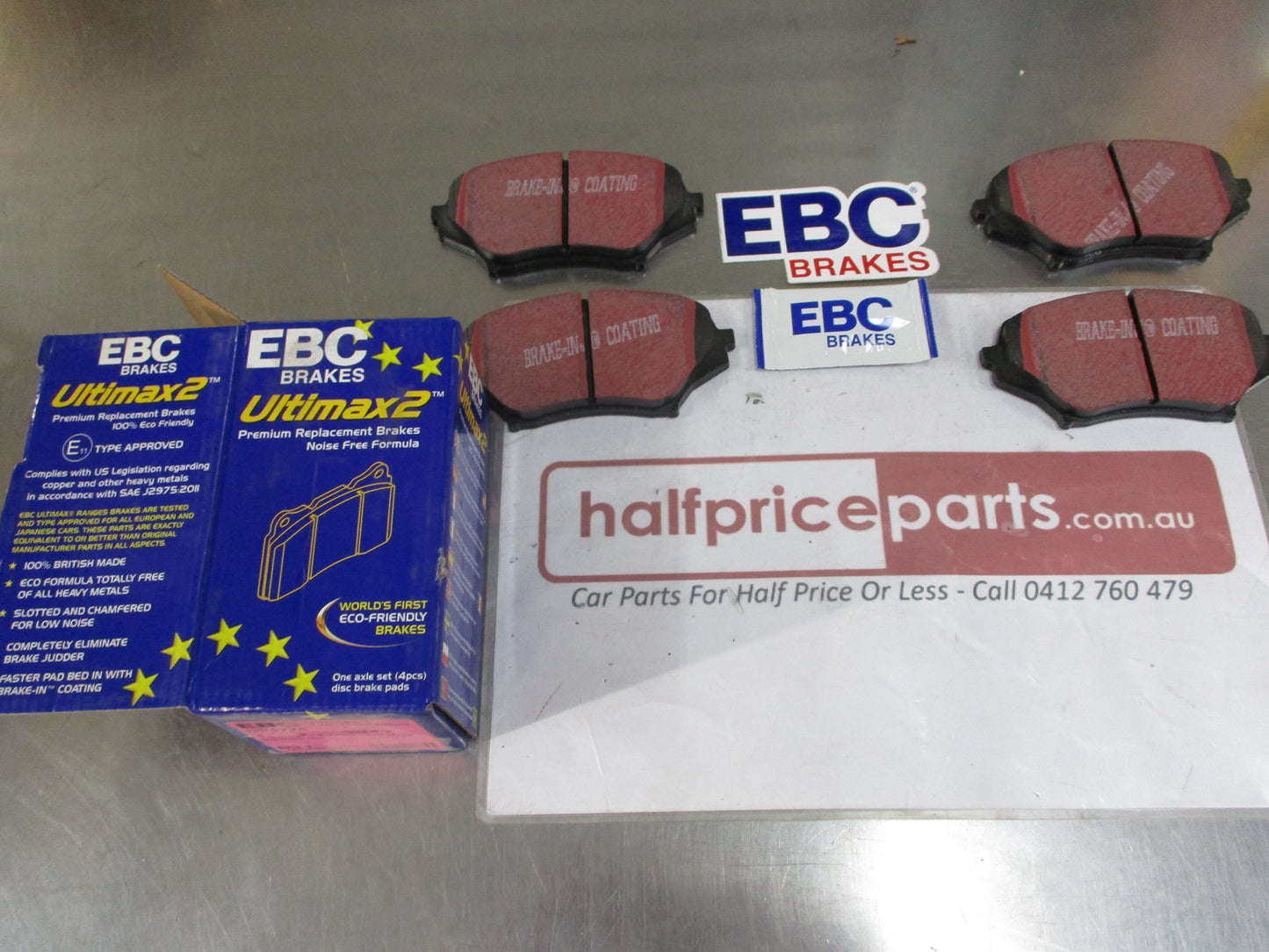 EBC Front Disc Brake Pad Set Suits Mazda MX-5 New Part