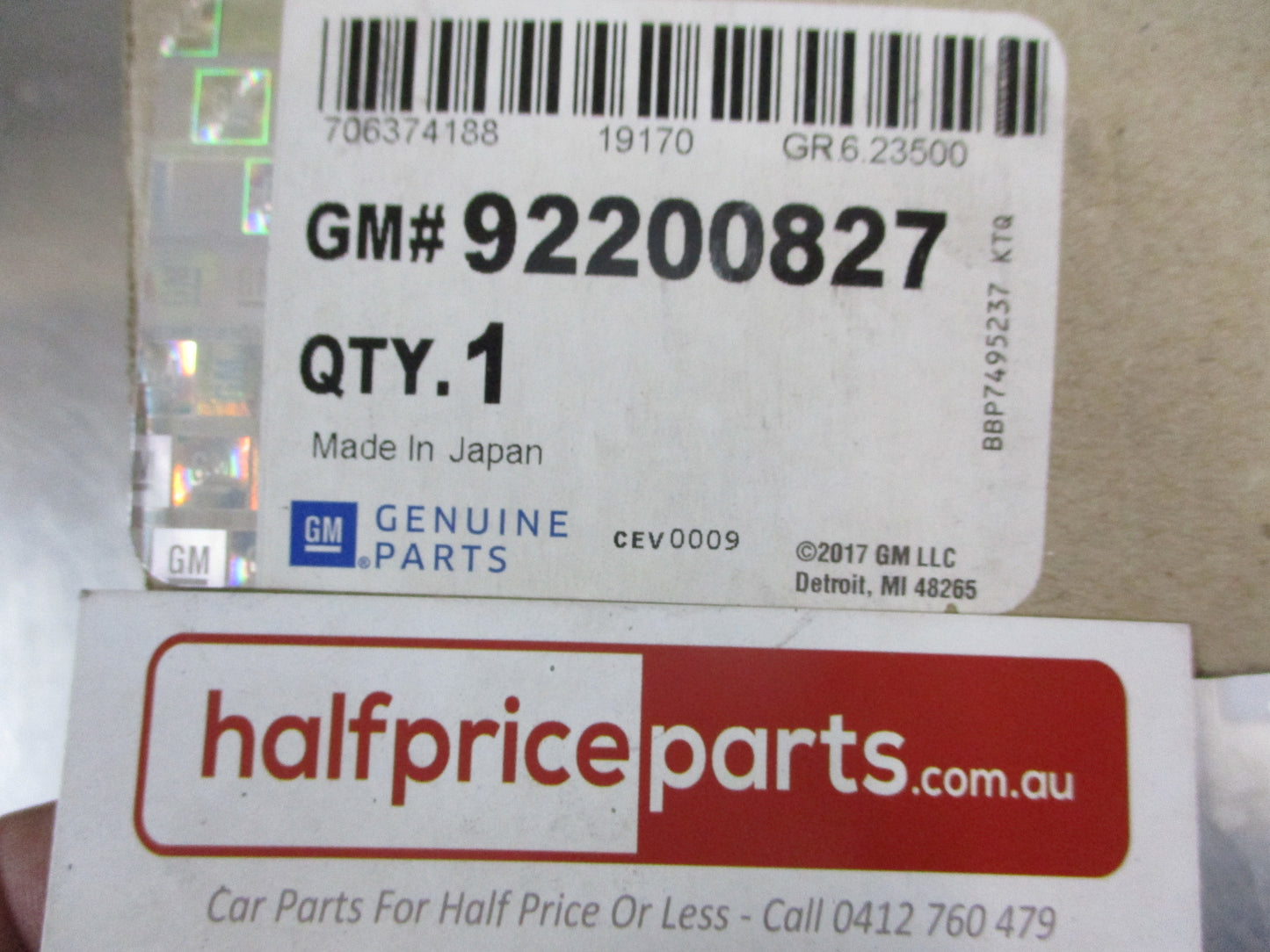 Holden WL Statesman Genuine End Assembly Tie Rod End New Part